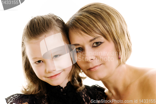 Image of mother and daughter
