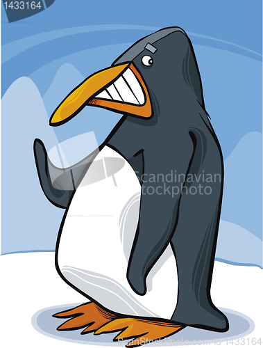 Image of funny penguin