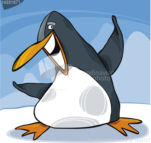 Image of happy penguin