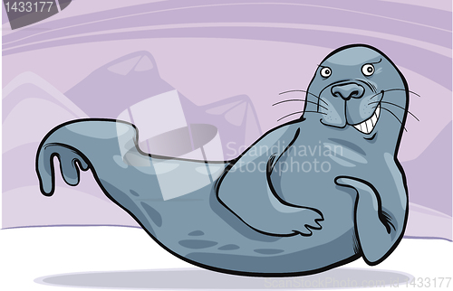 Image of funny seal