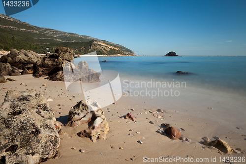 Image of Beach with awesome rocks.