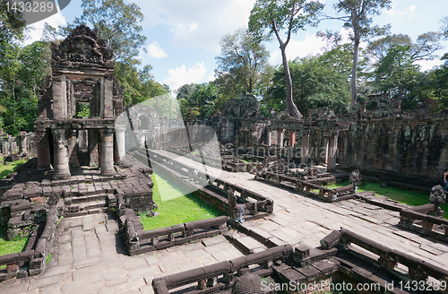 Image of The Preah Khan Temple in Siem Reap, Cambodia