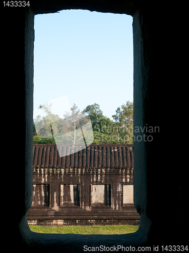 Image of View from a window at Angkor Wat, Cambodia