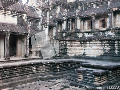 Image of A basin at Angkor Wat, Cambodia