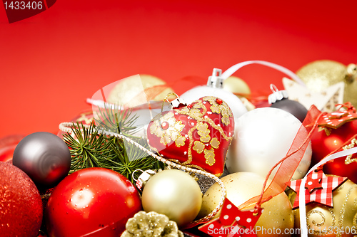 Image of red christmas
