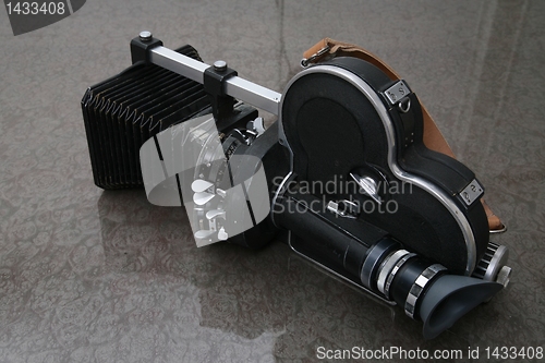 Image of Vintage movie camera