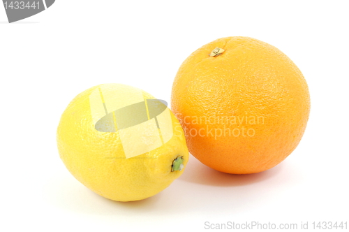 Image of lemon orange and citron fruit