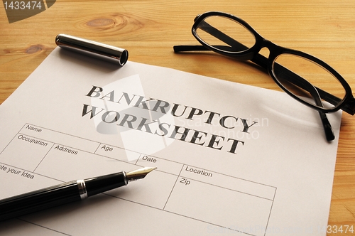 Image of bankruptcy