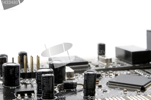 Image of computer electronics