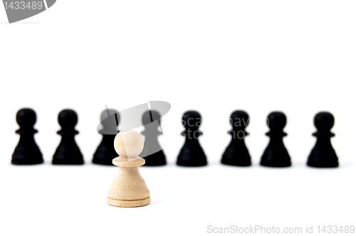 Image of individual chess people