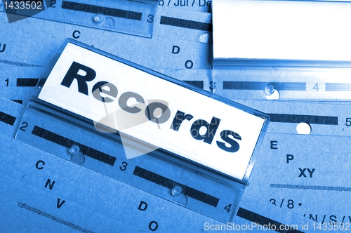 Image of records