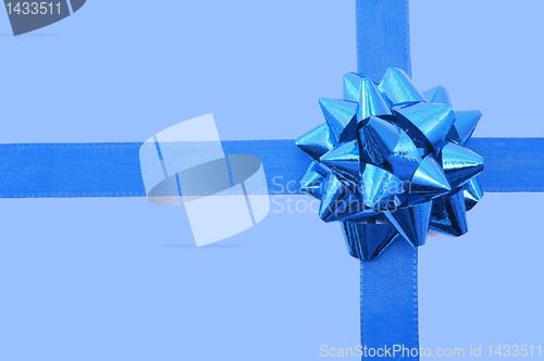 Image of Christmas Gift with ribbon