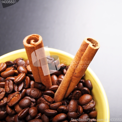 Image of cinnamon and coffee