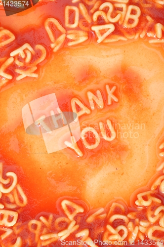 Image of thanks