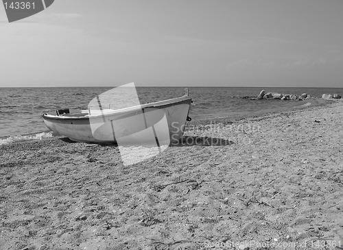 Image of Boat on Beach