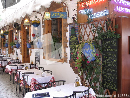 Image of Street in Limenas, Greece