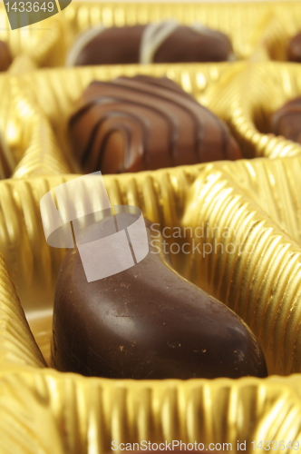 Image of chocolate praline