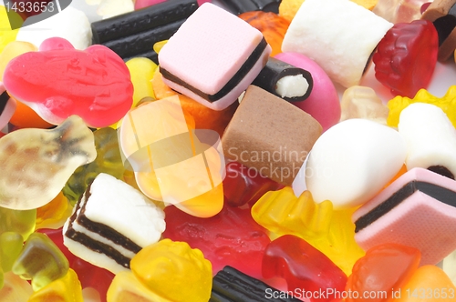 Image of candy background