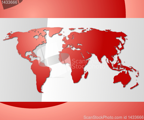 Image of world map