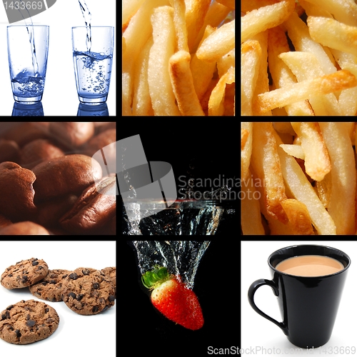 Image of food and drink