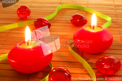 Image of xmas candle