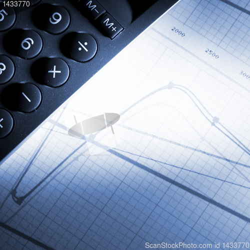 Image of financial graph