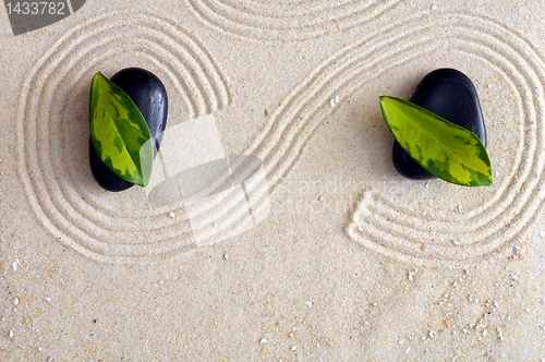 Image of zen still life