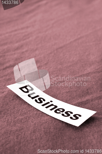 Image of business paper