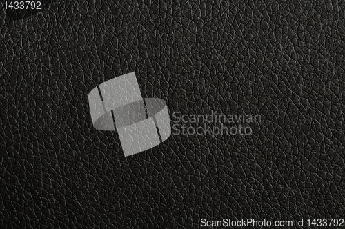 Image of leather texture black