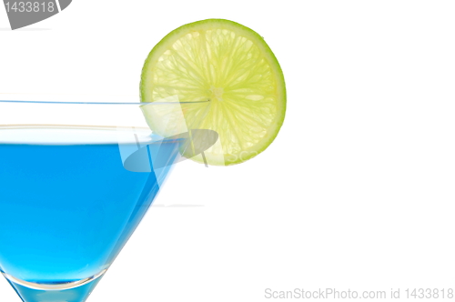 Image of blue drink