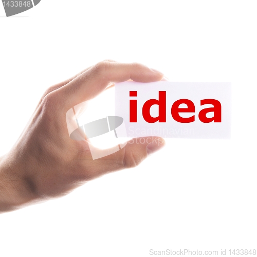 Image of idea