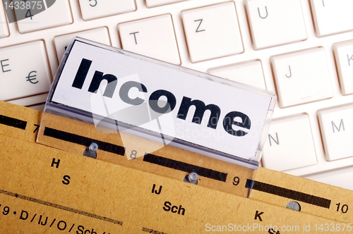 Image of income