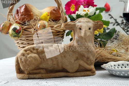 Image of Easter lamb cake