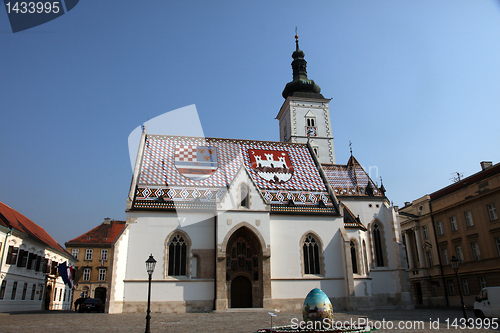 Image of Zagreb - St. Mark Church