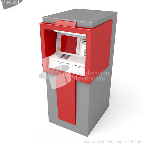 Image of 3d illustration of ATM