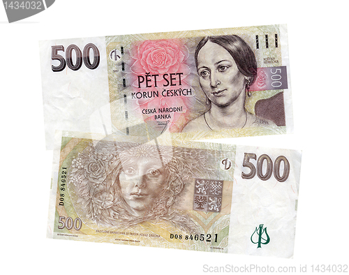 Image of czech money