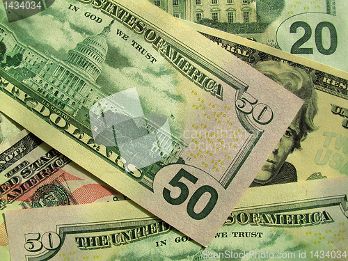 Image of money background