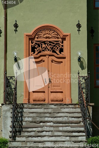 Image of Door of old building