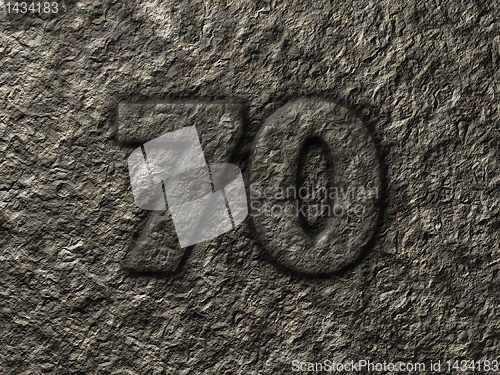 Image of stone number seventy