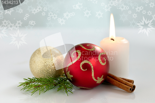 Image of christmas decorations