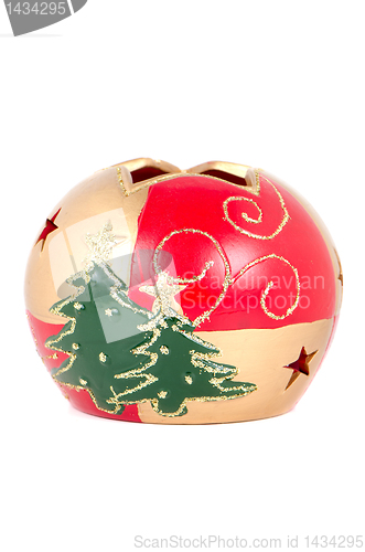 Image of Ceramic candle decoration