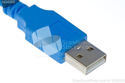 Image of Blue Computer USB 2.0 cable