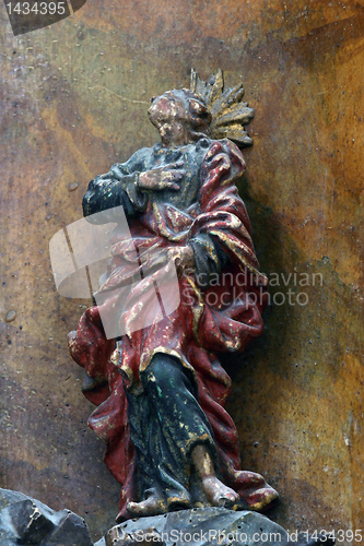 Image of Saint John under the cross