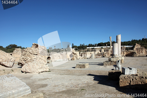 Image of Tunisia. Ancient Carthage. The Antonine Baths
