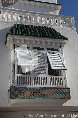 Image of Traditional window from Sidi Bou Said, Tunis
