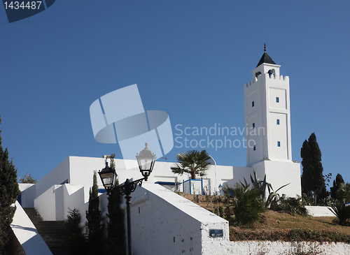 Image of Tunisia-Sidi Bou Said, mosque
