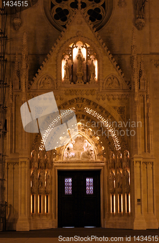 Image of Entrance portal of the Zagreb cathedral