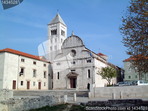 Image of St. Mary church in Zadar, Croatia
