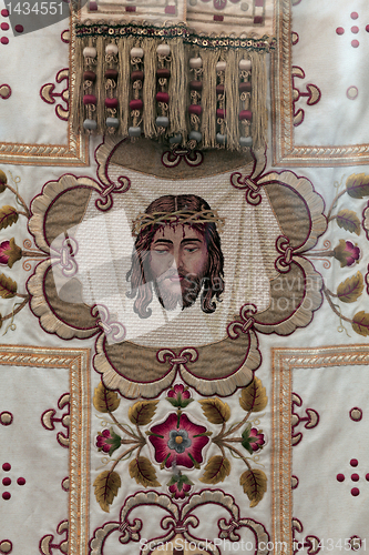Image of Golden embroidered bishops vestments