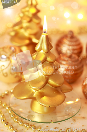 Image of Christmas candle